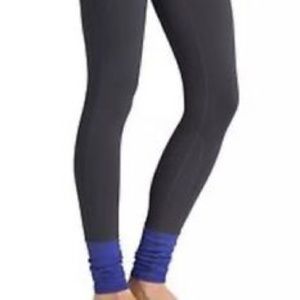 Size L, Athleta two tone leggings